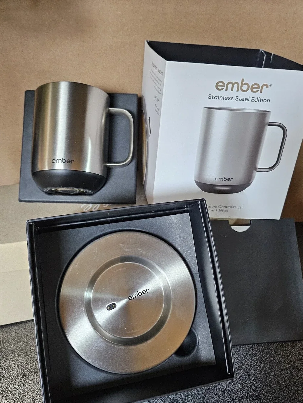 Ember Stainless Steel Edtion 10oz Smart Mug